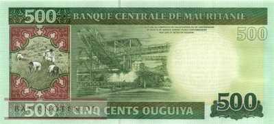 Mauritania - 500  Ouguiya (#018_UNC)