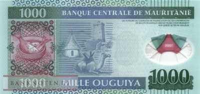 Mauretanien - 1.000  Ouguiya (#019_UNC)