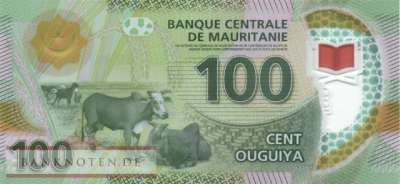 Mauretanien - 100  Ouguiya (#023b_UNC)