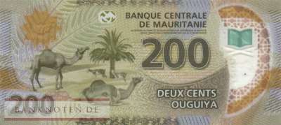 Mauretanien - 200  Ouguiya (#024a_VF)