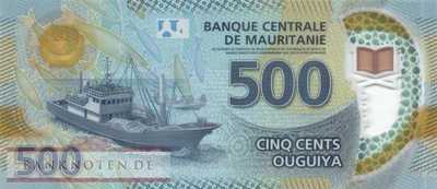 Mauretania - 500  Ouguiya (#025a_UNC)