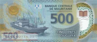 Mauretania - 500  Ouguiya (#025b_UNC)