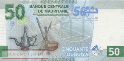 Mauritanien - 50  Ouguiya - commemorative (#028a-4_UNC)