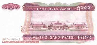 Myanmar - 5.000  Kyats (#081_UNC)