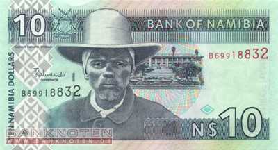 Namibia - 10  Namibia Dollars (#004c_UNC)