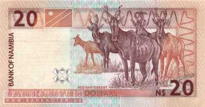 Namibia - 20  Namibia Dollars (#006b_UNC)