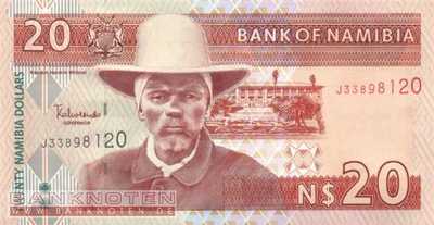 Namibia - 20  Namibia Dollars (#006b_UNC)