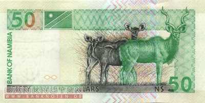 Namibia - 50  Namibia Dollars (#008b_UNC)