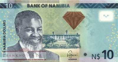 Namibia - 10  Namibia Dollars (#011b_UNC)