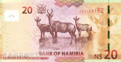 Namibia - 20  Namibia Dollars (#012a_UNC)