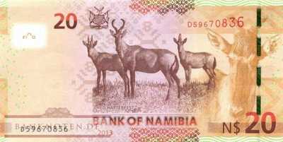 Namibia - 20  Namibia Dollars (#012b_UNC)