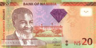 Namibia - 20  Namibia Dollars (#012b_UNC)