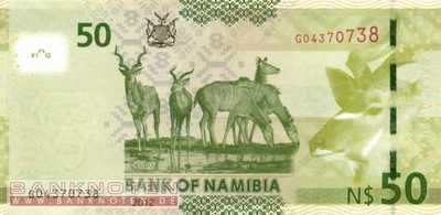 Namibia - 50  Namibia Dollars (#013a_UNC)