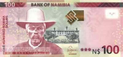 Namibia - 100  Namibia Dollars (#014a_UNC)