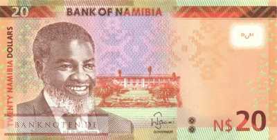Namibia - 20  Namibia Dollars (#017a_UNC)