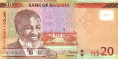 Namibia - 20  Namibia Dollars (#017c_UNC)