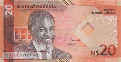 Namibia - 20  Namibia Dollars (#021a_UNC)