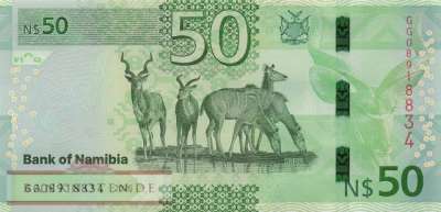 Namibia - 50  Namibia Dollars (#022b_UNC)