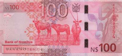Namibia - 100  Namibia Dollars (#023a_UNC)