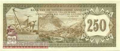 Niederländische Antillen - 250  Gulden (#013a_UNC)