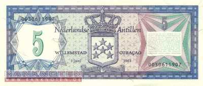 Niederländische Antillen - 5  Gulden (#015b_UNC)