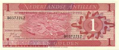 Niederländische Antillen - 1  Gulden (#020a_UNC)