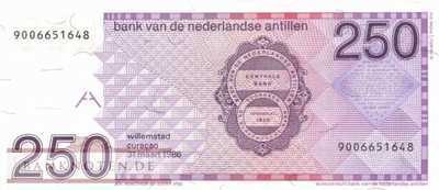 Netherlands Antilles - 250  Gulden (#027a_UNC)