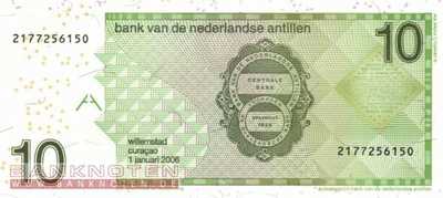 Netherlands Antilles - 10  Gulden (#028d_UNC)