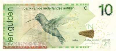 Niederländische Antillen - 10  Gulden (#028e_UNC)