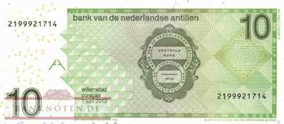 Netherlands Antilles - 10  Gulden (#028f_UNC)