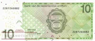 Netherlands Antilles - 10  Gulden (#028h_UNC)