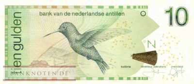 Niederländische Antillen - 10  Gulden (#028h_UNC)