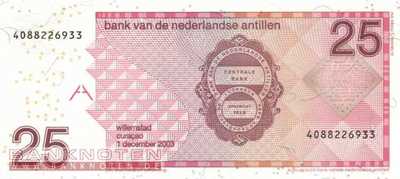 Netherlands Antilles - 25  Gulden (#029c_UNC)