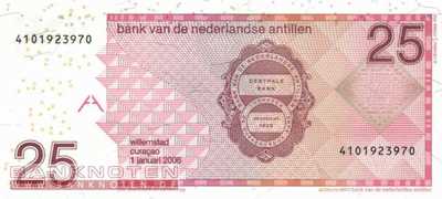 Netherlands Antilles - 25  Gulden (#029d_UNC)