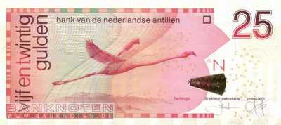 Netherlands Antilles - 25  Gulden (#029d_UNC)