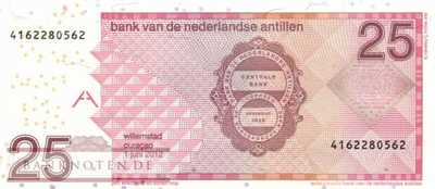 Netherlands Antilles - 25  Gulden (#029g_UNC)