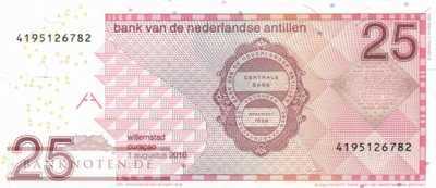 Netherlands Antilles - 25  Gulden (#029i_UNC)