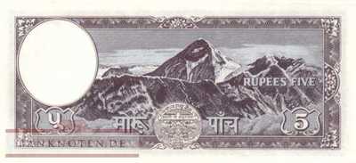 Nepal - 5  Rupees (#009_UNC)