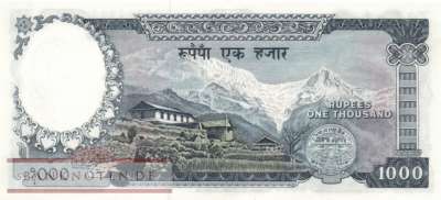 Nepal - 1.000  Rupees (#021_UNC)