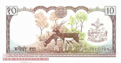 Nepal - 10  Rupees (#024a-U10_UNC)