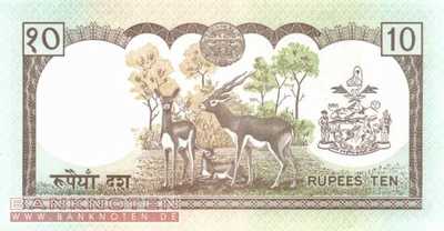 Nepal - 10  Rupees (#031a-U12_UNC)