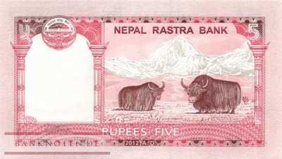 Nepal - 5  Rupees (#069_UNC)