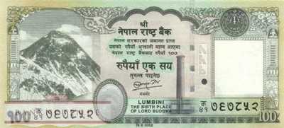 Nepal - 100  Rupees (#073_UNC)
