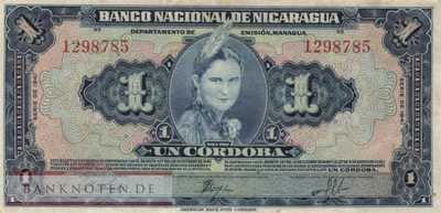 Nicaragua - 1  Cordoba (#090a_VF)