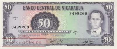 Nicaragua - 50  Cordobas (#130_UNC)