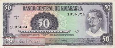 Nicaragua - 50  Cordobas (#131_VF)