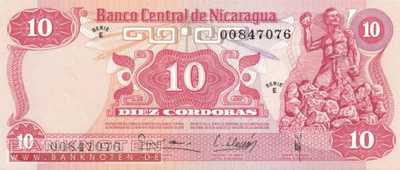 Nicaragua - 10  Cordobas (#134_UNC)