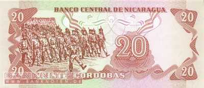 Nicaragua - 20 Cordobas (#135_UNC)