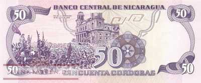Nicaragua - 50  Cordobas (#136_UNC)
