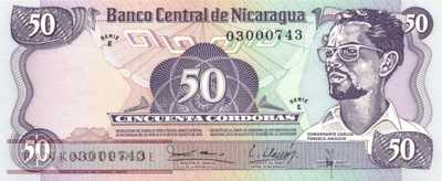 Nicaragua - 50  Cordobas (#136_UNC)